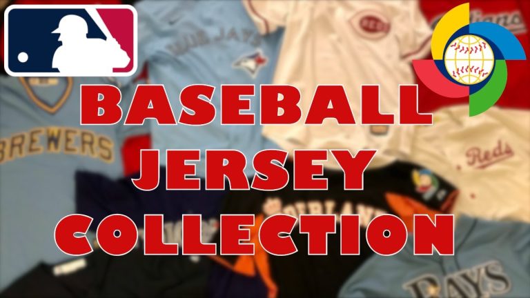 The Art of Collecting Baseball Jerseys: A Guide to Building an Impressive Collection