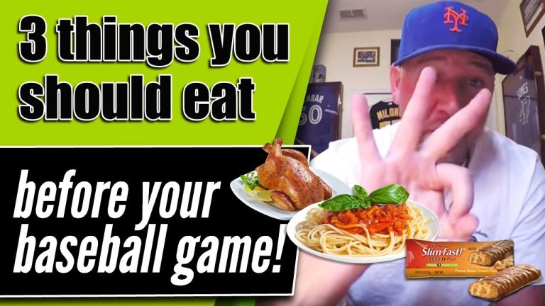 Fueling Up: Top Pre-Game Meal Ideas for Baseball Players