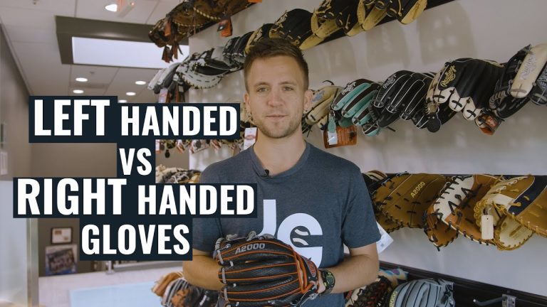 The Advantages of Left-Handed Baseball Gloves: A Game-Changing Gear for Southpaw Players