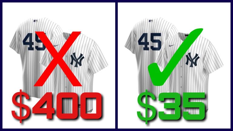 Score Big Savings: Unveiling the Best Deals on Affordable Baseball Jerseys